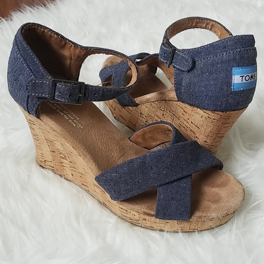Toms Sienna Wedge Sandal